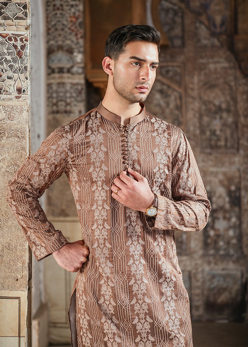 "MOCHA MOUSSE" KURTA PAJAMA