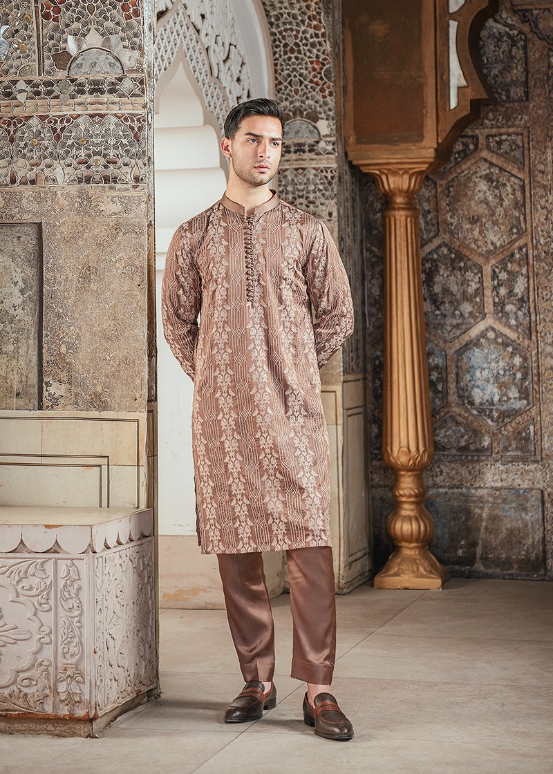 "MOCHA MOUSSE" KURTA PAJAMA