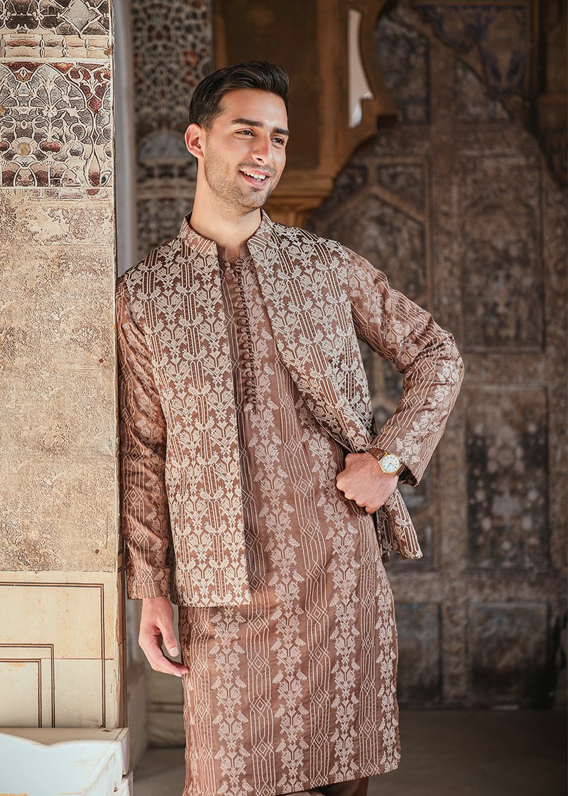 "MOCHA MOUSSE" KURTA PAJAMA