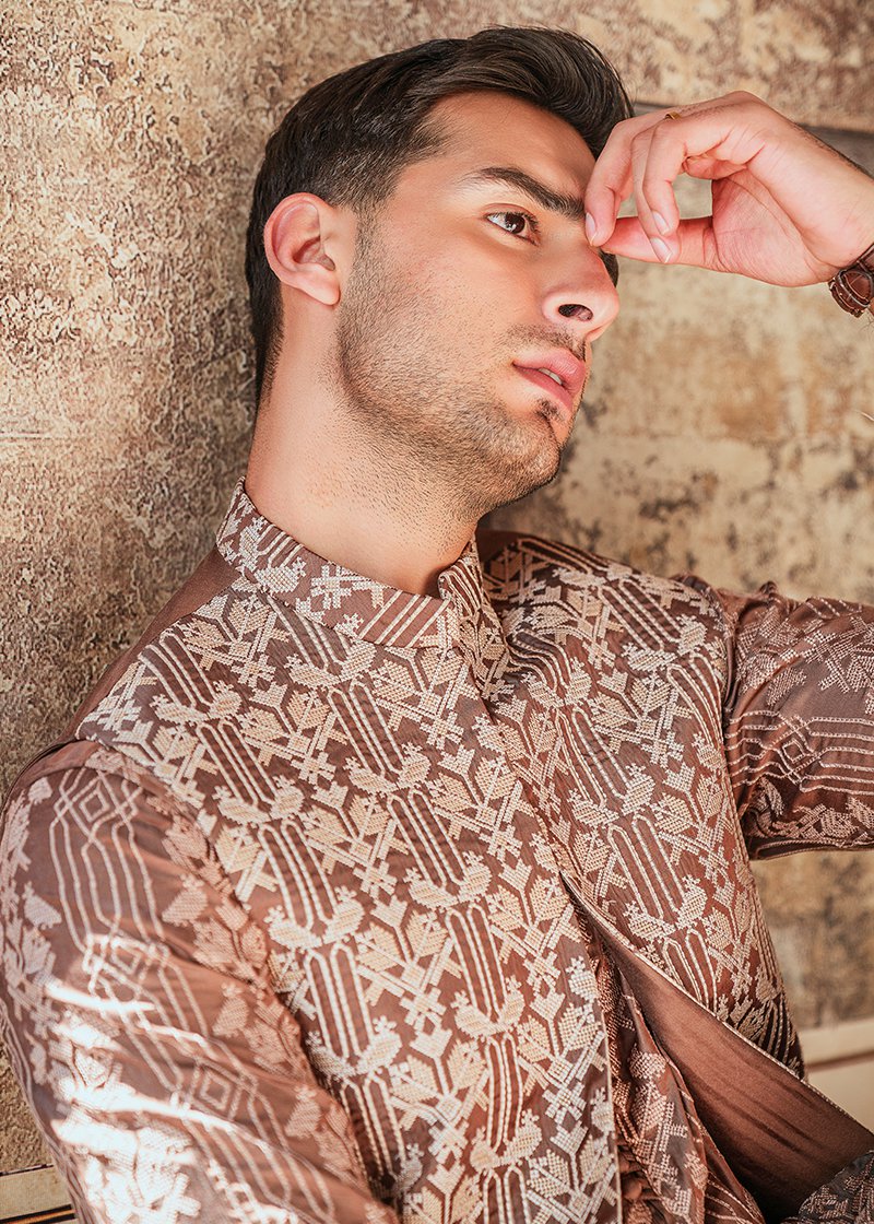"MOCHA MOUSSE" KURTA PAJAMA