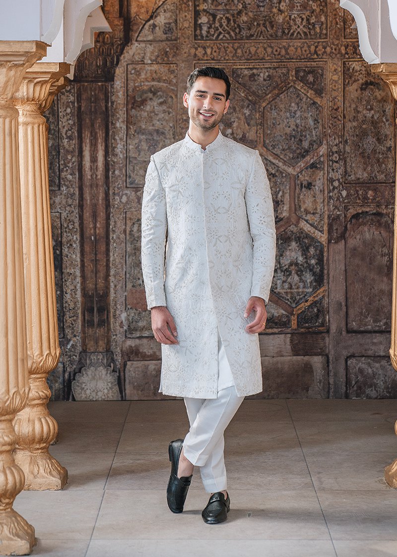 "IVORY WHITE" SHERWANI