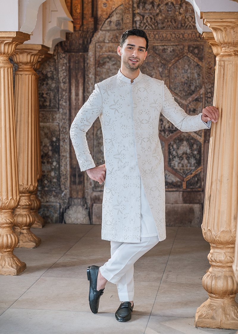 "IVORY WHITE" SHERWANI