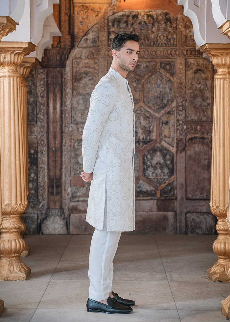 "IVORY WHITE" SHERWANI