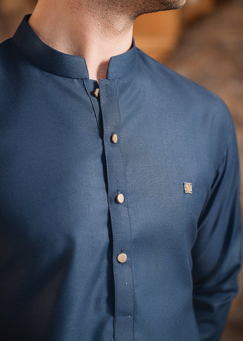 "NAVY BLUE" KURTA PAJAMA