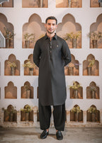 "BLACK" SHALWAR KAMEEZ