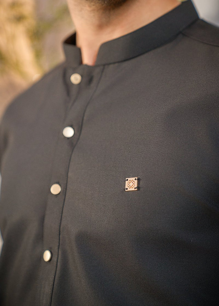 "BLACK" KURTA PAJAMA