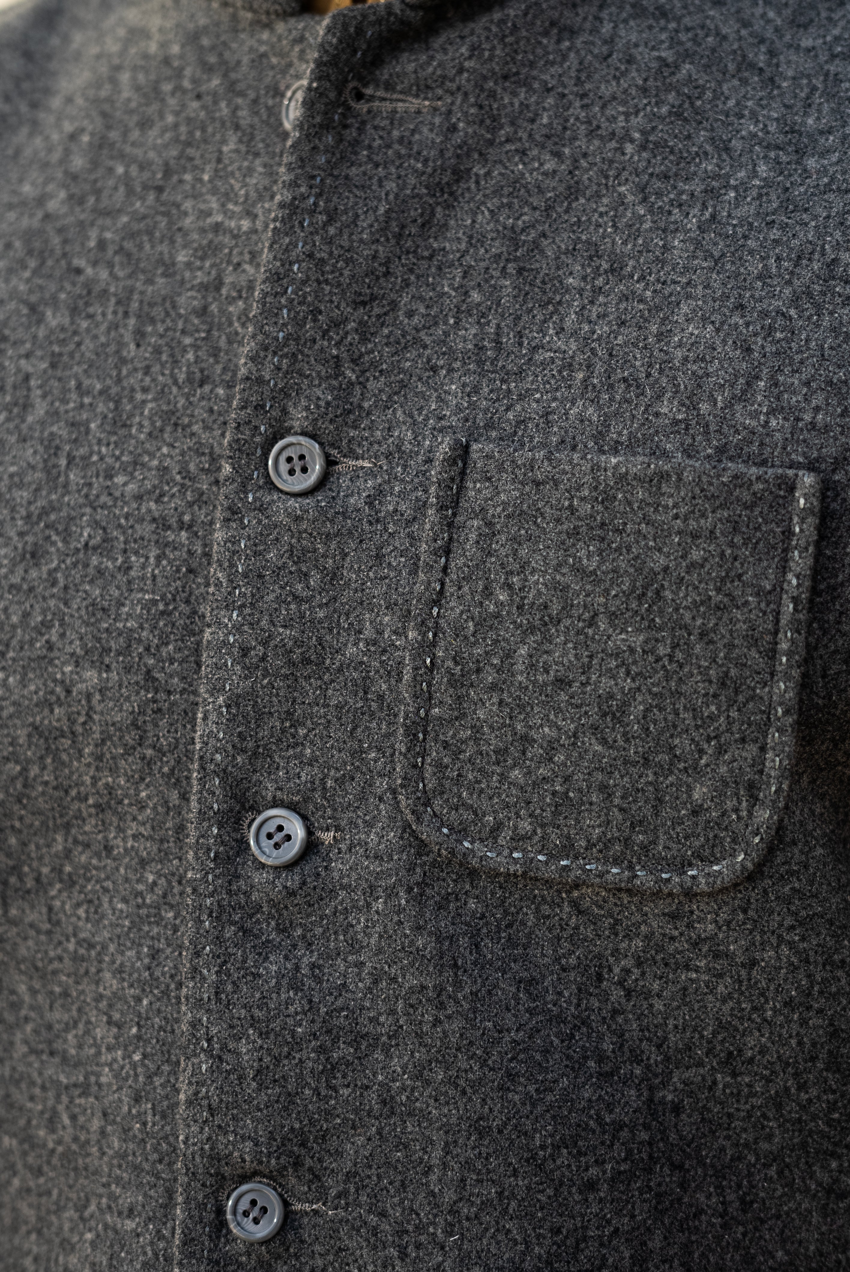 Light Grey Nehru Waistcoat