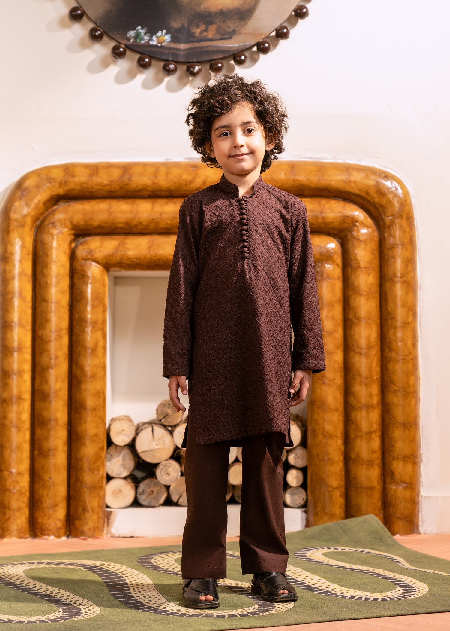 'ZAROON' Kids Kurta Pajama