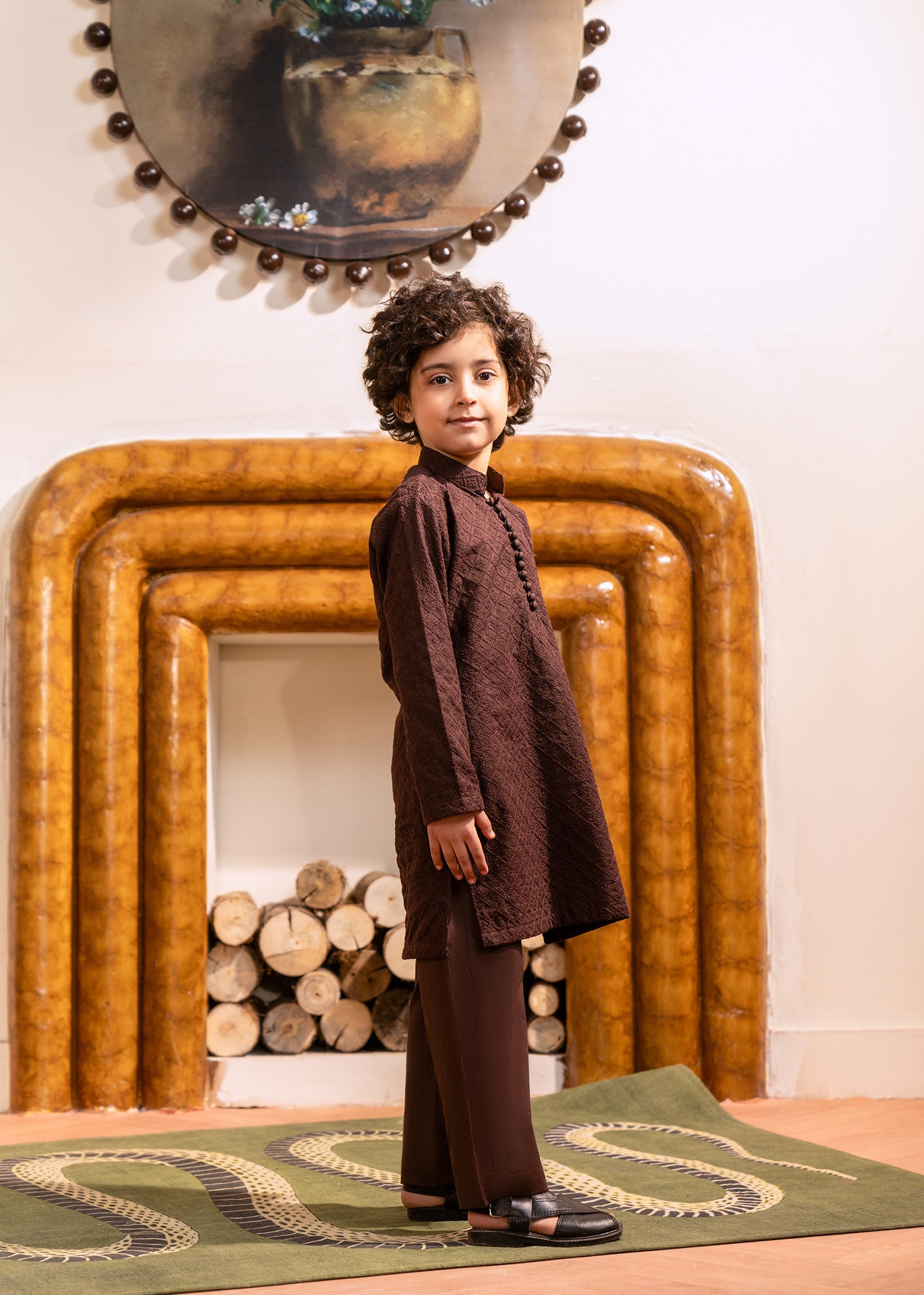'ZAROON' Kids Kurta Pajama