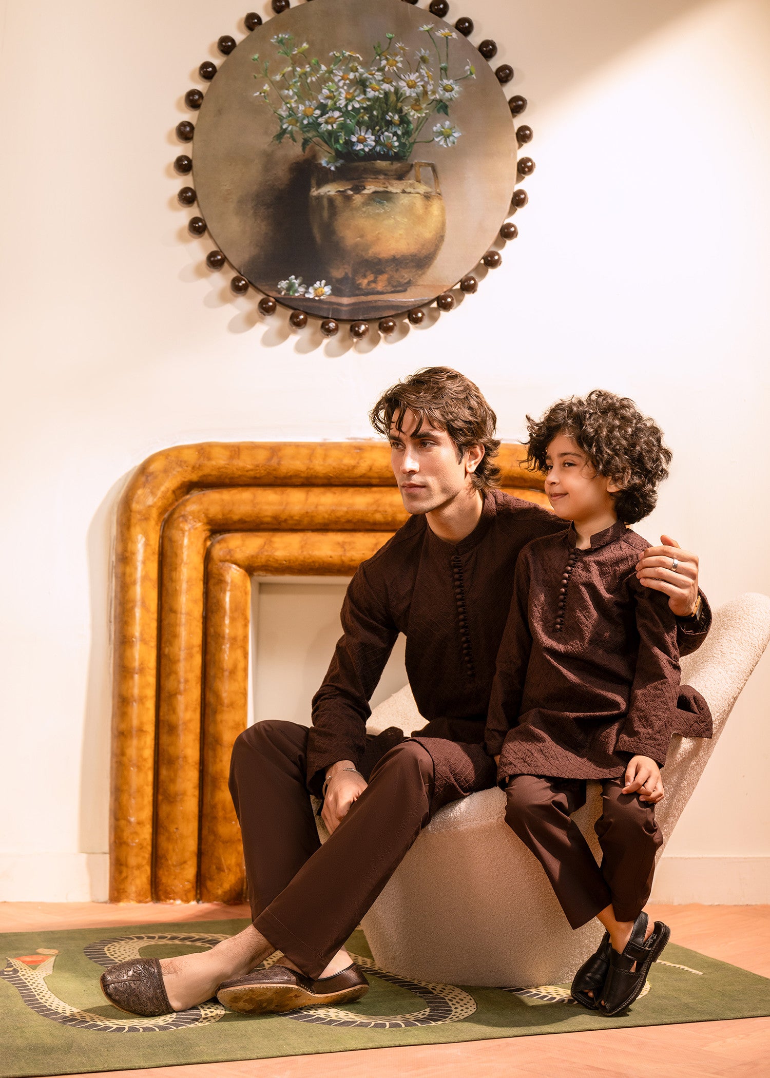 'ZAROON' Kids Kurta Pajama