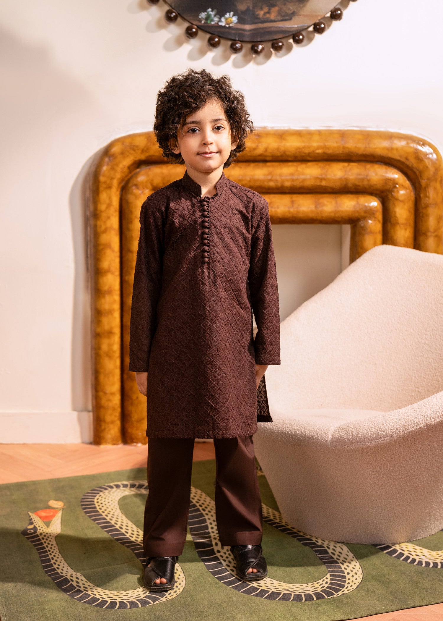'ZAROON' Kids Kurta Pajama