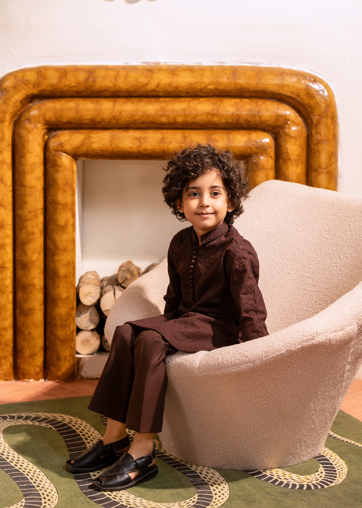 'ZAROON' Kids Kurta Pajama