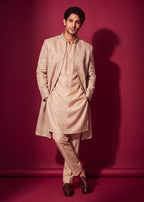 Champagne Gold Open Sherwani