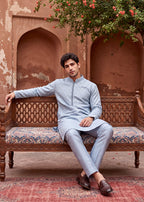 The Serene Sky Blue Kurta Pajama