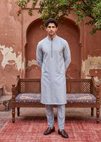The Serene Sky Blue Kurta Pajama